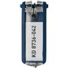DURABLE Portachiavi Key Clip - blu - Durable - conf. 6 pezzi (unità vendita 1 pz.)