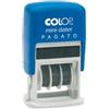 COLOP Timbro Mini Dater S160-L1 Datario + PAGATO - 4 mm - autoinchiostrante - Colop (unità vendita 1 pz.)