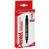 PENTEL Marcatore permanente N60 - punta scalpello - astuccio 4 colori assortiti - Pentel (unità vendita 1 pz.)