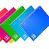 BLASETTI Quaderno One Color PP - A5+ - 1 rigo - 80 fogli - 80 gr - c-fori - spiralato - Blasetti (unità vendita 6 pz.)