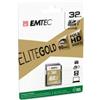 Emtec - SDHC Class 10 Gold + - ECMSD32GHC10GP - 32GB (unità vendita 1 pz.)
