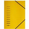 PAGNA Cartella con elastico angolare - A4 - dorso variabile - cartoncino - giallo - Pagna (unità vendita 1 pz.)
