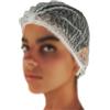 Worker Cuffie a clip plissettate - taglia unica - diametro 53 cm - PLP - bianco - Worker - conf. 100 pezzi (unità vendita 1 pz.)