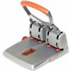 RAPID Perforatore HDC150 - max 150 fogli - 4 fori - passo 8 cm - grigio-arancio - Rapid (unità vendita 1 pz.)