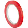 EUROCEL Nastro adesivo 350 - 9 mm - PVC - rosso - Eurocel - rotolo da 66 m (unità vendita 16 pz.)