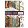 ITD Collection - Papier de riz créatif A4 Decoupage Rice Paper Sheet 29,7 x 21 cm Technique de découpage multicolore (RP045) - HS code 48021000