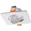 Light Prestige Plus lampada da incasso 1x3 W bianco LP-1506/1RS WH Square