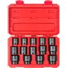 TEKTON Set di chiavi a bussola a 6 punte da 1/2, 14 pezzi (25-38 mm) | SID92325
