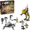 LEGO Star Wars 75431 Battle Pack 327° Star Corps di Clone Troopers - Giocattolo da Collezione con 4 Minifigure, 3 Figure di Droidi e un AT-RT - Regalo per Bambini da 7 Anni Fan della Vendetta dei Sith