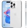 Compatibile per iPhone 16 Pro, custodia nera con labbra carine, per donne e ragazze, profilo sottile in morbido TPU, antiscivolo, antiurto, protettiva