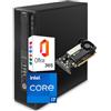 HP Workstation Z240 SFF PC Computer Desktop, Processore core i7-6700, Memoria Ram 32GB, Disco SSD 512, SCHEDA VIDEO NVIDIA P400 2GB DDR5, WIN 11 PRO + OFFICE 365