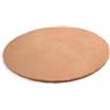 Megashopitalia Biscotto di Casapulla Pietra Refrattaria per Pizza Forno Fornace Saputo Made in Italy (Tonda Ø31/27xH2cm)