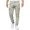 Indicode Uomini August Cargo Pants | Pantaloni Cargo in Cotone con 6 Tasche Amber L