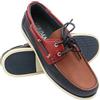 Zerimar Scarpe Barca Uomo Pelle | Scarpe da Barca Estive | Casual Scarpe Uomo | Mocassini da Barca in Pelle | Colore: Multicolore Taglia 44