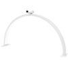 Monster Shop Lampada a mezza luna da 75 cm LED Luce da tavolo per manicure 50W Salone di bellezza per unghie 3 tonalità di colore Bianco Caldo Neutro Freddo 3000-6000K Dimmerabile Morsetto Supporto per telefono