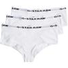 G-STAR Donna Hipster 3 Pack, Bianco (white/white/white D24081-D516-6008), M