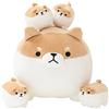 SQEQE Shiba Inu - Peluche con 4 animali di peluche per bambini