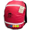 WEATHERMAN Parapioggia per zaini e zaini (20 - 40 l), impermeabile con strisce riflettenti, fissaggio elastico, 6 colori (rosa)