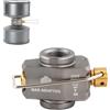 Riisoyu Adattatore di Ricarica per Bomboletta di Gas, Multi-Function Camping Canister Vent Valve Portatile Outdoor Gas Saver Adattatore di Ricarica di Gas Butano Adattatore per Valvola a Vite