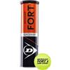 Dunlop Sports Dunlop, Fort Clay Court Palline da Tennis, Giallo Unisex Adulto