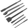 NUOBESTY 1 Set Set Di Pick Elettrico a Scalpello Bit Per Utensili Rotanti Bitto Del Cacciavite a Piegatura Multifunzione Sostituzione Bit Di Cacciavite a Due Lati Punte Noiose Acciaio Grey