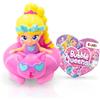 CRAZE Bubble Queens - Giocattolo da Bagno per Bambini e Neonati | Bambolina Galleggiante con Anello e Spruzzo d'Acqua | Squishy Colorato e Divertente per il Bagnetto