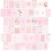 wall67 Kit Collage Parete Rosa - Poster Estetici, Dormitorio Decorazione Dormitorio per Ragazze (50 Pezzi 10x15 cm)