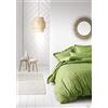 TODAY Lenzuola con Angoli Elasticizzati, in Jersey di Cotone, 90 x 190 cm, Colore Verde Bambu, bambù, 90x190