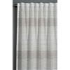 Gardinia Sehlbach Tenda pronta per l'uso con fettuccia, A righe intrecciate, Beige, 140 x 175 cm, Traslucida, Opaca, Certificato Oeko-Tex, Versatile, Fissaggio facile