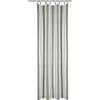 Gardinia Sehlbach Tenda pronta per l'uso con occhielli, Righe verticali, Grigio, 135 x 245 cm, Tessuto coprente, Fissaggio facile, Certificato Oeko-Tex, Personalizzabili