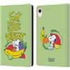 Head Case Designs Licenza Ufficiale Peanuts Mangia Dorme Snoopy Naturalmente Dolce Custodia Portafoglio in Pelle Compatibile con Apple iPad Mini (2021/2024)