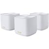ASUS ZenWiFi XD4 AX Mini Sistema Mesh AX1800, 3 Pezzi, Connessione Veloce WiFi 6, Protezione Internet Per Tutti i Tuoi Dispositivi Integrata, Facile ed Intuitiva Gestione Tramite App, Bianco
