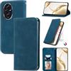 Cracedily Cover per Honor 200 Pro Case, Custodia Cover Pelle Premium Portafoglio con Porta Carte Magnetica Supporto Protezione Flip Case Custodia per Honor 200 Pro, Blu-verde