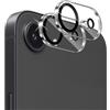 GEEMEE per iPhone 16e/iPhone 17e Pellicola Fotocamera per Vetro temperato Protezione, 2 Pezzi 9H Camera Vetro temperato, Anti Graffi HD Trasparenza Fotocamera Protettiva Screen Protector Film