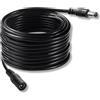 KUOQIY 10m 5.5x2.1 mm 24V 12V Cavi di Prolunga per Alimentazione DC, DC Cavo Estensione Maschio a Femmina 22AWG, per Telecamera Sicurezza CCTV, DVR, Nero