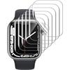 Snailcanfly Pellicola idrogel 5pcs per Apple Watch Series SE 3 (2025), SE 2 (2nd Gen, 2023) 44mm Smart Watch Trasparente TPU Pellicola Protettiva Schermo Touch Sensibile, HD Clear, Ultra Sottile, Auto Guarigione