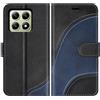 BoxTii Cover per Xiaomi 14T, Custodia in PU Pelle Portafoglio, Magnetica Flip Cover a Libro con Slot per Schede per Xiaomi 14T, Nero