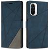SONWO Cover per Xiaomi Mi 11i / Xiaomi Poco F3 5G, Flip Caso in PU Pelle Case Cover Custodia con Slot per Schede e Supporto Stand per Xiaomi Mi 11i / Xiaomi Poco F3 5G, Blu