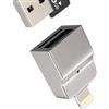 HOYULLI Adattatore Lightning A USB(2in1)per IPhone 14 Micro SD Schede Lettore Cavo 3.0 OTG TF Card Reader Per Apple MFI Certified Chiavetta Memoria Scheda Per iPad Fotografica Macchina Tastiera Esterna Memory