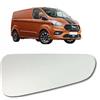 ALIGOPARTS Vetro Specchietto Destro Inferiore Ford Transit Custom 2012+ | Lato Guida | Sostituisce BK21-17A700-AB, 1766581 | Adesivo - Montaggio Diretto