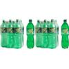 Lemon Soda Lemonsoda | Twist Lime, Bevanda Gassata al Gusto Gazzosa, 6 Bottiglie da 125 cl PET, Senza Zuccheri, Rinfrescante, Senza coloranti e Conservanti (Confezione da 2)