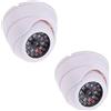 BW - Finta telecamera Dome, 2 pezzi, BWDUMMYDOMEW