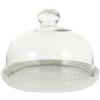 ABOOFAN Alzata Per Torta In Ceramica Con Coperchio A Cupola Cupola In Porta Cupcake Supporto Per Piatto Per Torta Con Coperchio Buffet Esposizione Cupola Rotonda