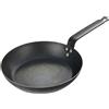Paderno 11716-24 Padella Lionese con Manico, Padelle Ferro, Padella Compatibile con Induzione, Antiaderente, Diametro 24 cm