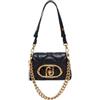 Liu Jo Jeans LIU JO Borsa a tracolla comoda, versatile dal tessuto trapuntato matelassé, con chiusura con patta calamita. Presenta tasche interne di cui una con zip. Dispone di due tracolle, una a catena color oro