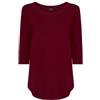 RAGNO Maglia manica 3/4 viscosa revolution 70121W - 4, Bordeaux