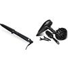 ghd Curve Creative Curl Wand - Arricciacapelli professionale (Nero) & Air Kit - Asciugacapelli con Kit professionale per l'asciugatura (Nero)