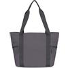 Hynes Eagle Borsa tote da donna leggera borse a tracolla per viaggi, spiaggia, palestra, lavoro, grigio, 44 x 30 x 14 cm
