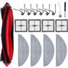 Chuancheng 17 pezzi di ricambio per Roborock Q10 S5/ Q10S5+/ Q10X5/ Q10X5+ | kit di accessori 1 spazzola principale, 4 filtri HEPA, 4 cuscinetti per mocio, 6 spazzole laterali, 2 Strumenti