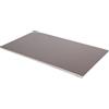 CECILUÌ Spianatoia Acciaio Inox per Impastare con Tappetino Antiscivolo Tagliere da Cucina Professionale Varie Dimensioni Taglieri Pizza Piano Lavoro Tavoli Accessori Pasticceria (75x57.3)